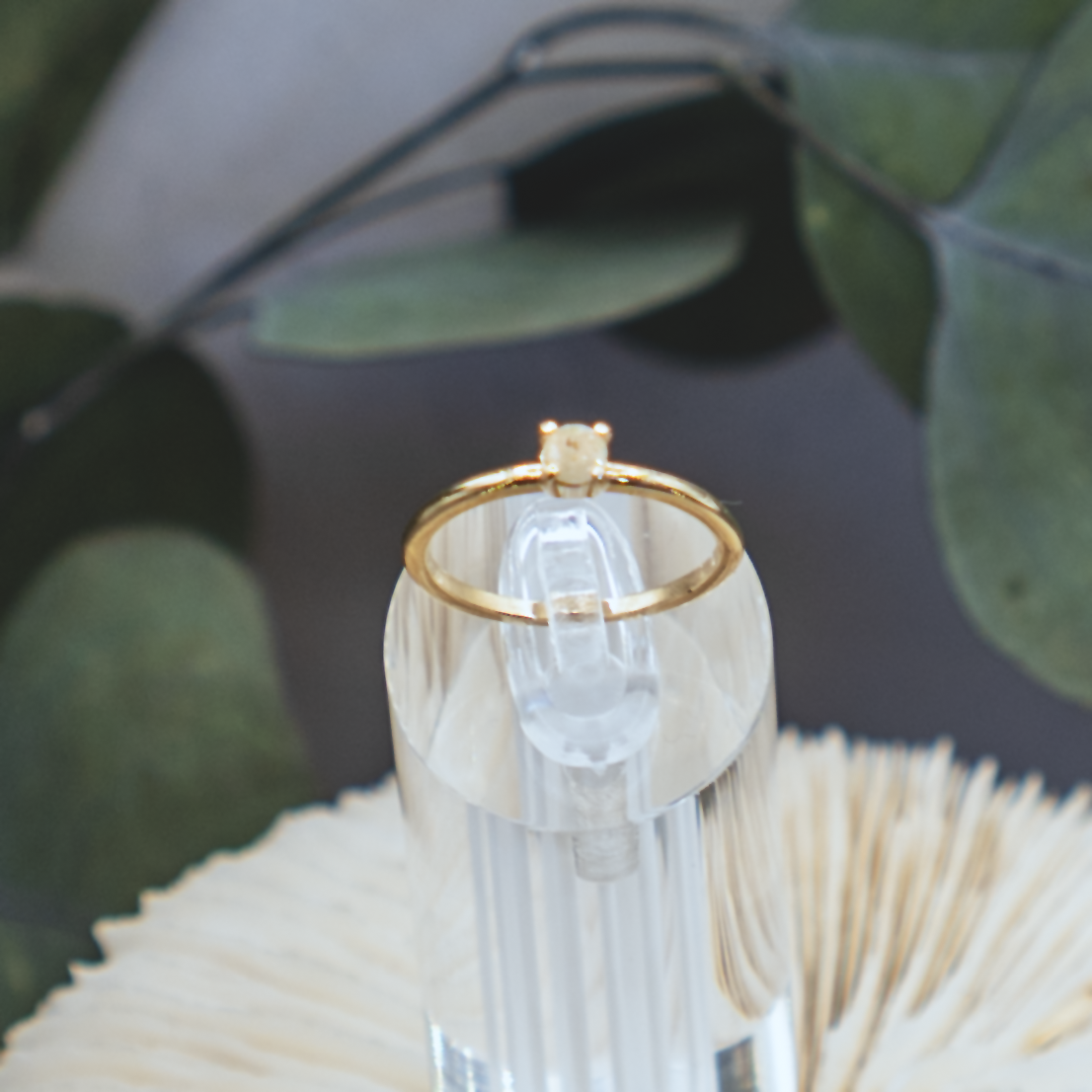 Fine Rustic Diamond Ring III - 14K Gold & Rustic Diamond