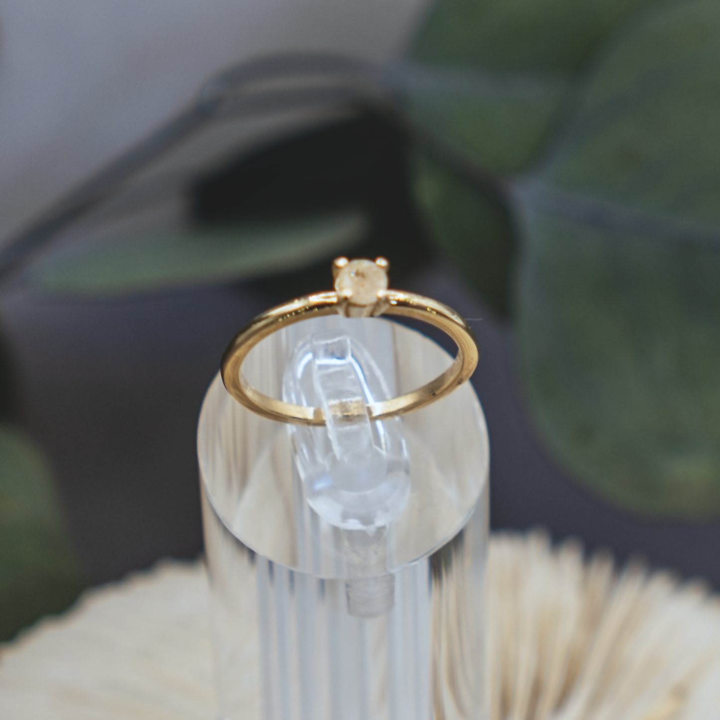 Fine Rustic Diamond Ring III - 14K Gold & Rustic Diamond