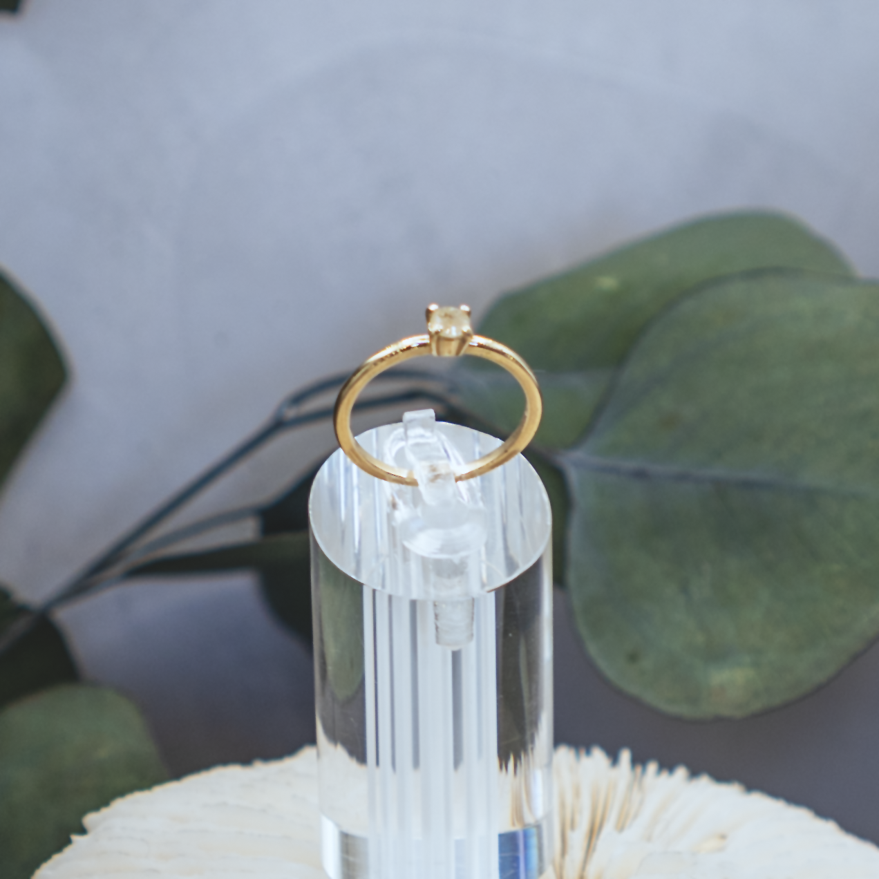 Fine Rustic Diamond Ring III - 14K Gold & Rustic Diamond