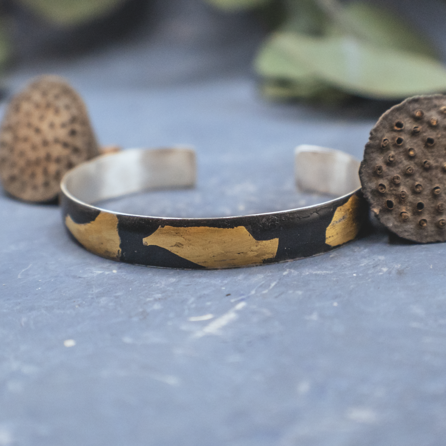 Gold Painted Cuff