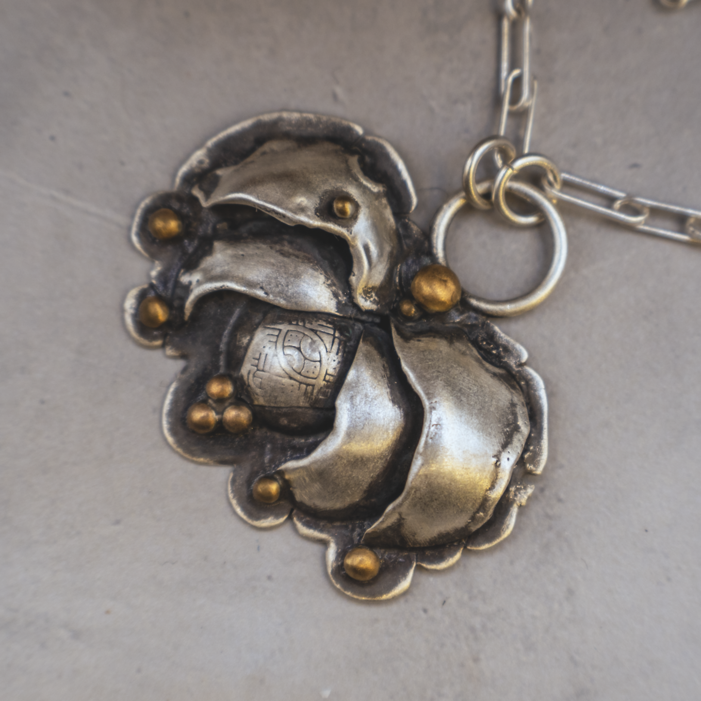 Tattered Butterfly Necklace