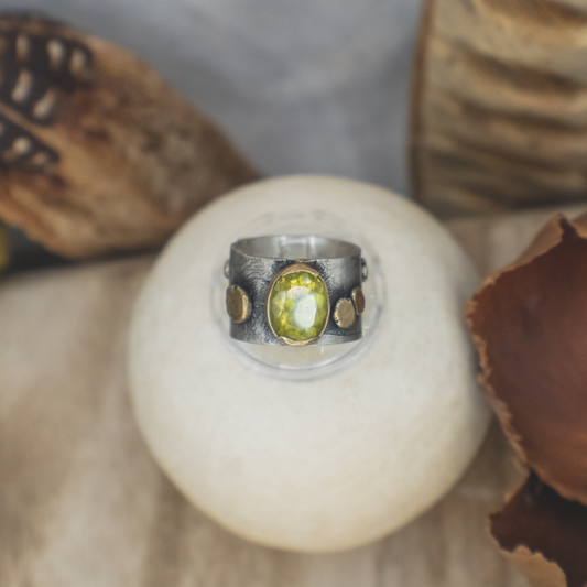 Verdant Halo Ring