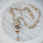 Sediment and Flame Necklace II