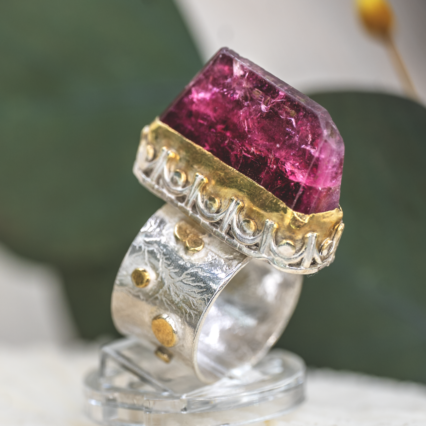 Rose Lantern Ring