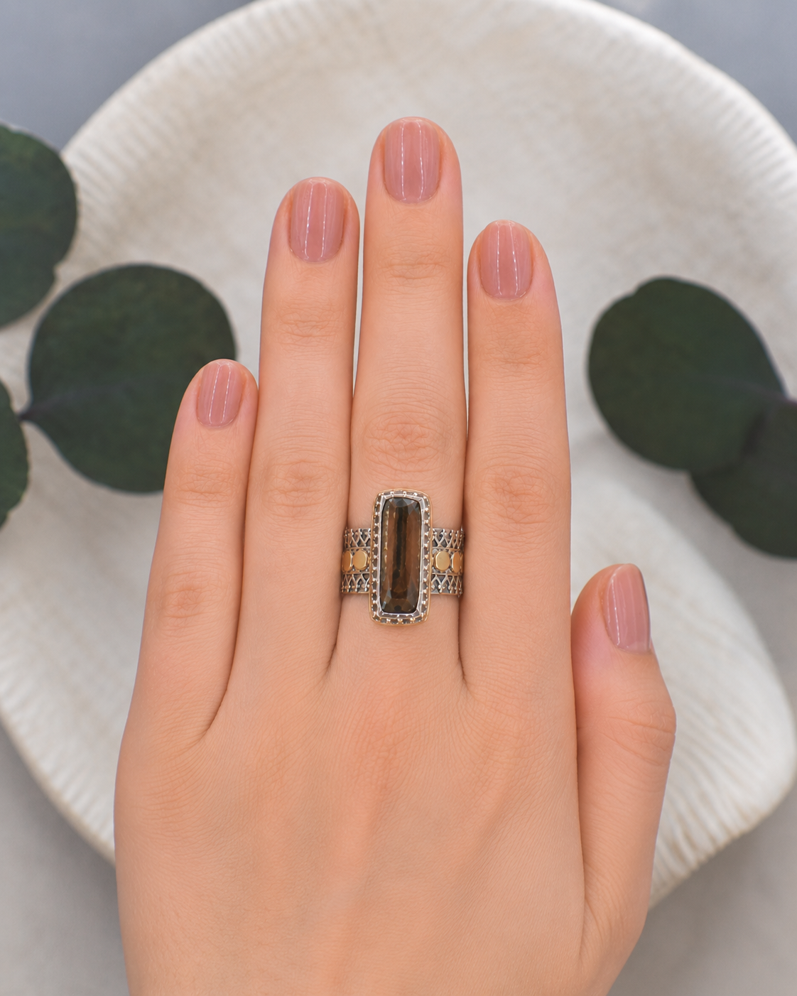 Vetiver Lantern Ring