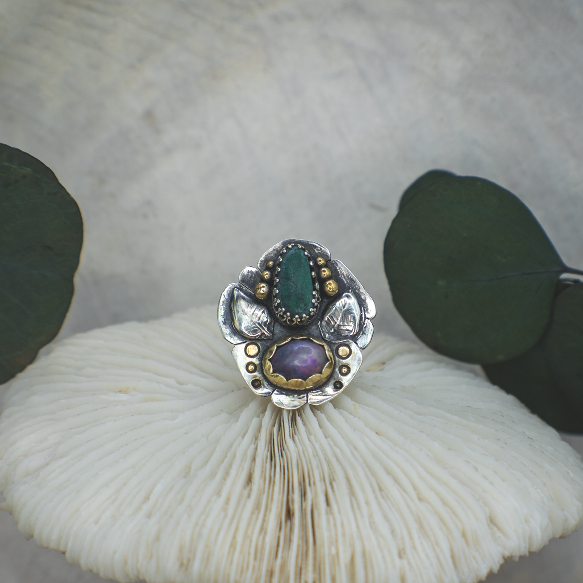 Fire and Earth Ring