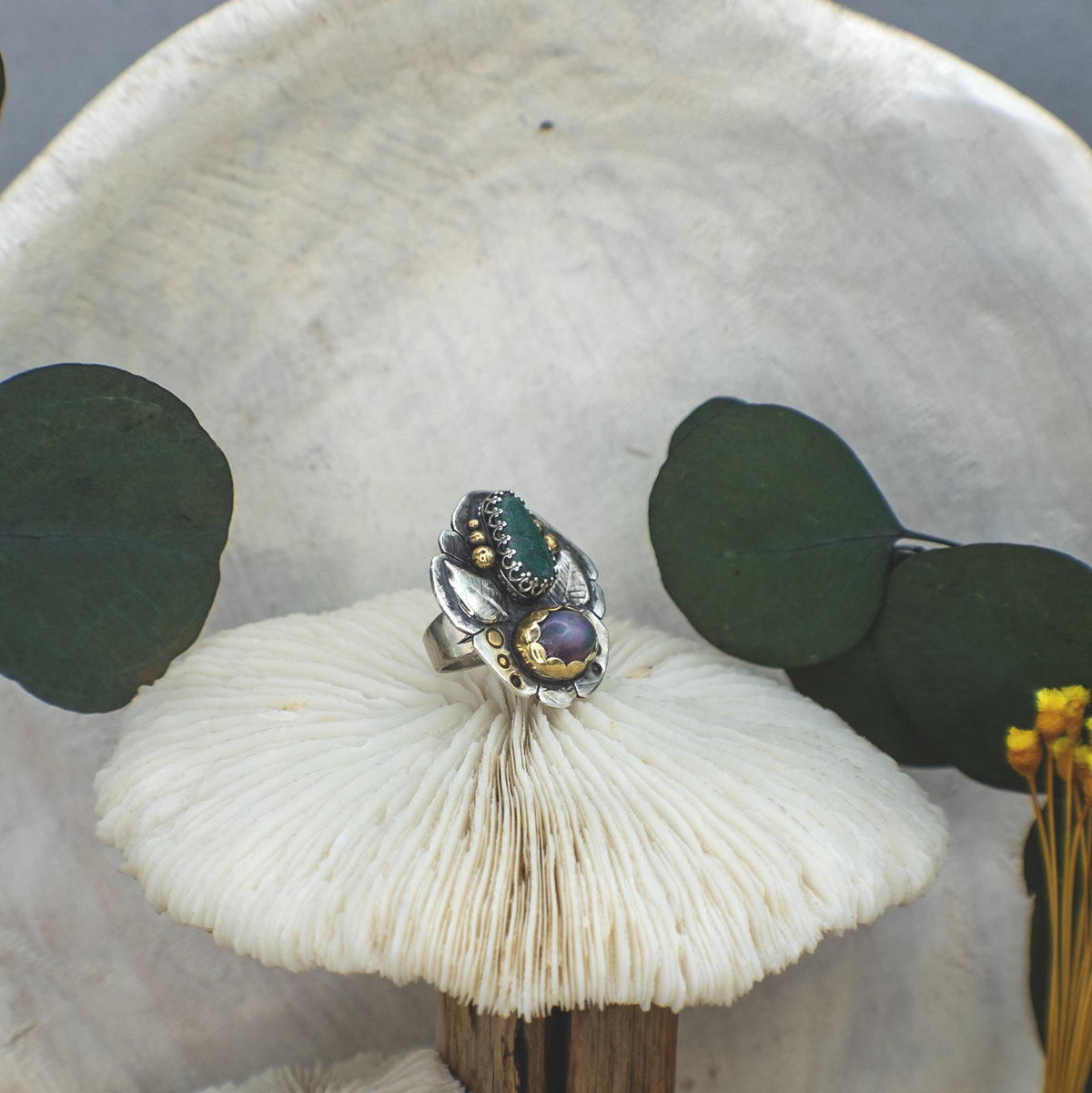 Fire and Earth Ring