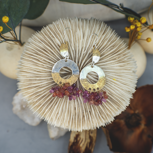 Ruby Nectar Earrings