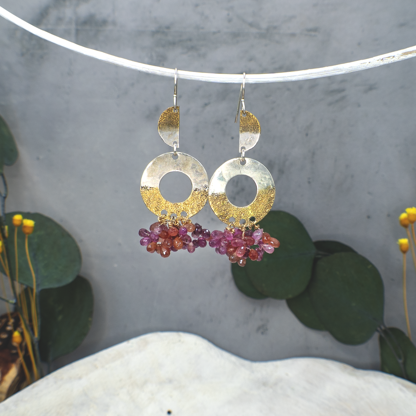Ruby Nectar Earrings