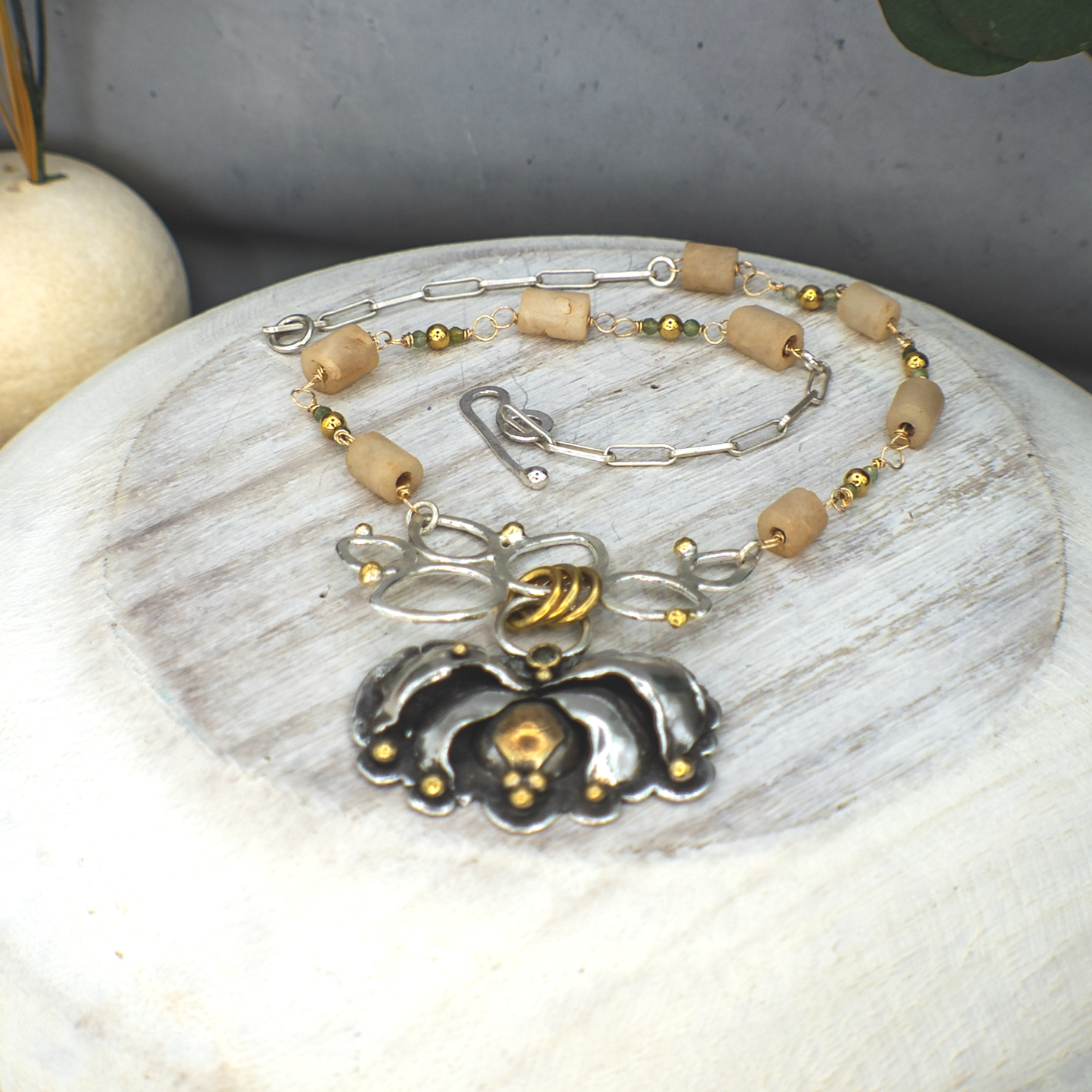 Unfurling Necklace