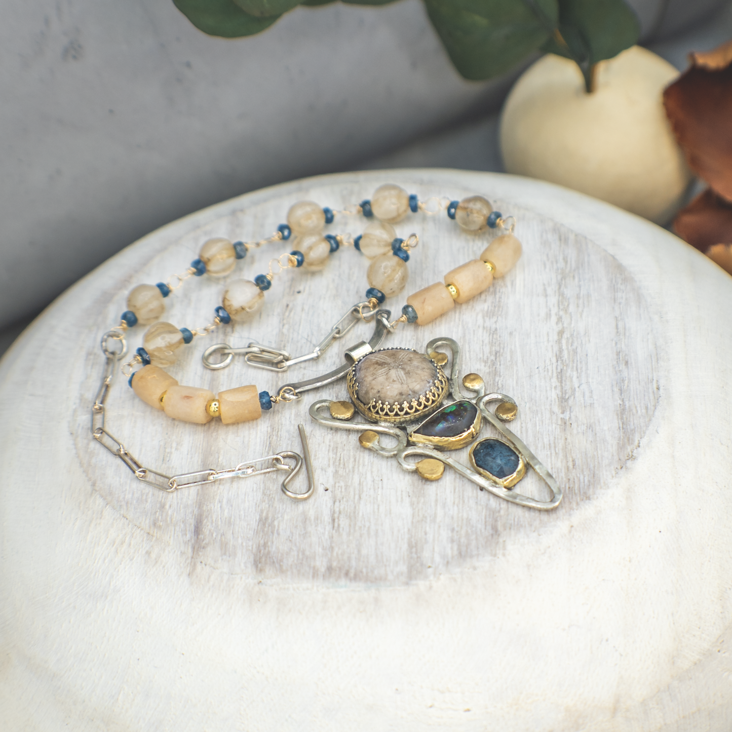 Sediment and Sea Necklace