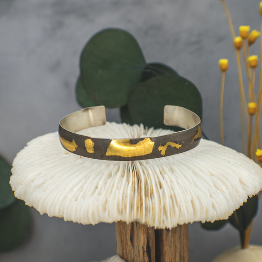 Gold Painted Cuff