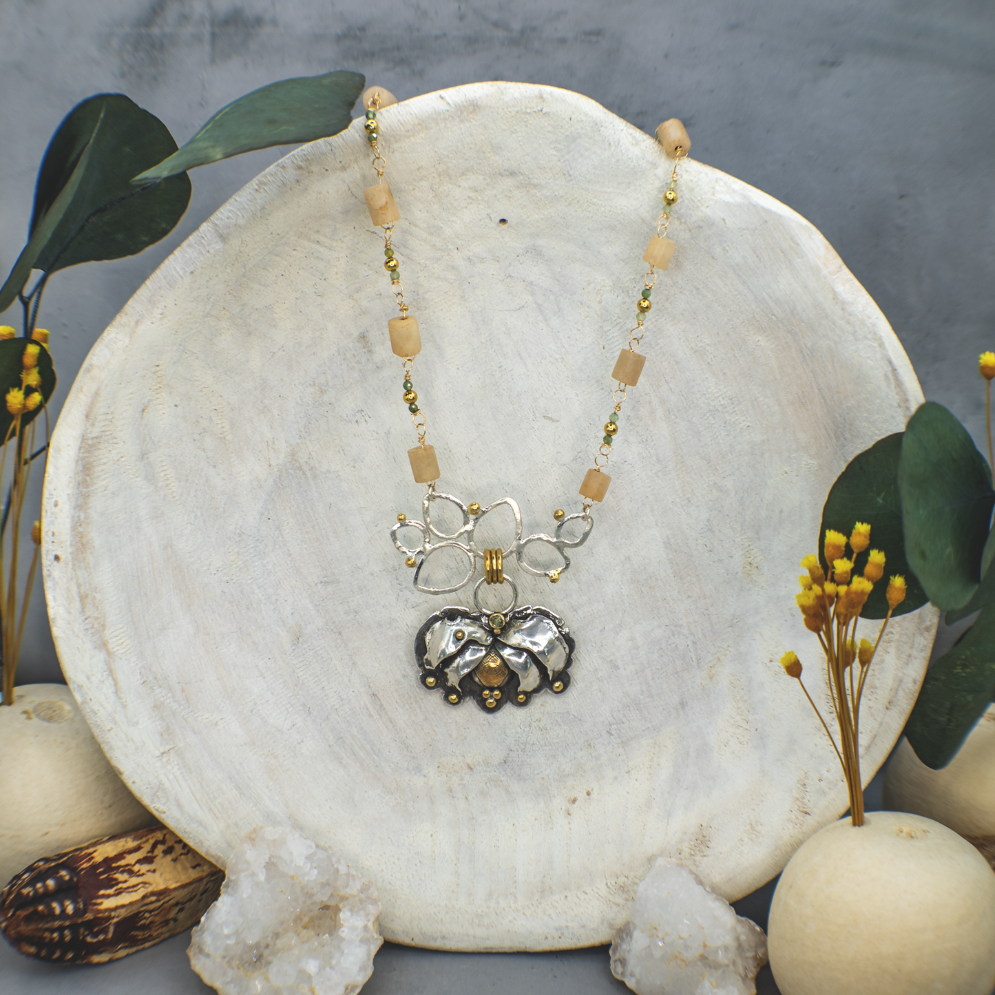 Unfurling Necklace