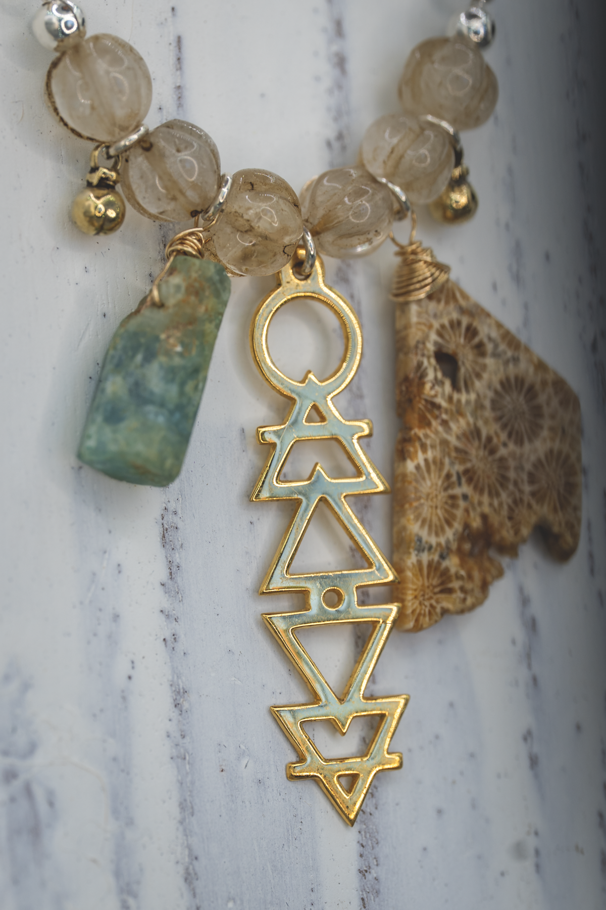 Salt & Sea Assemblage Necklace II