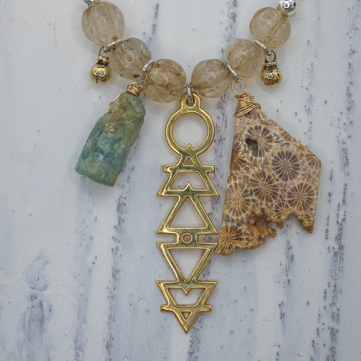 Salt & Sea Assemblage Necklace II