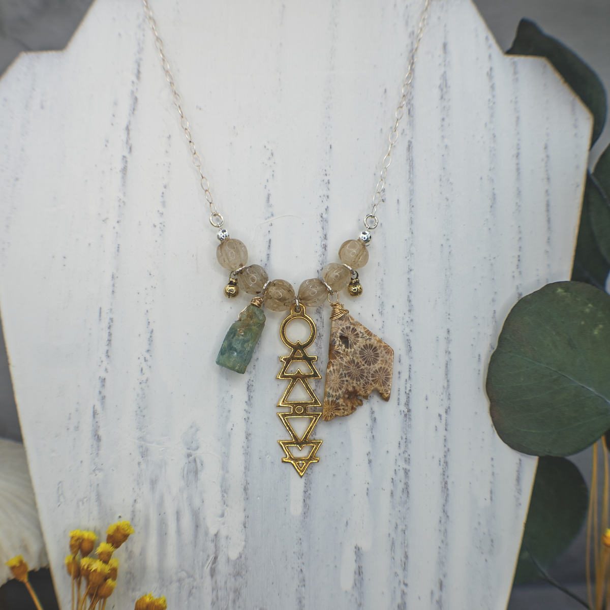 Salt & Sea Assemblage Necklace II