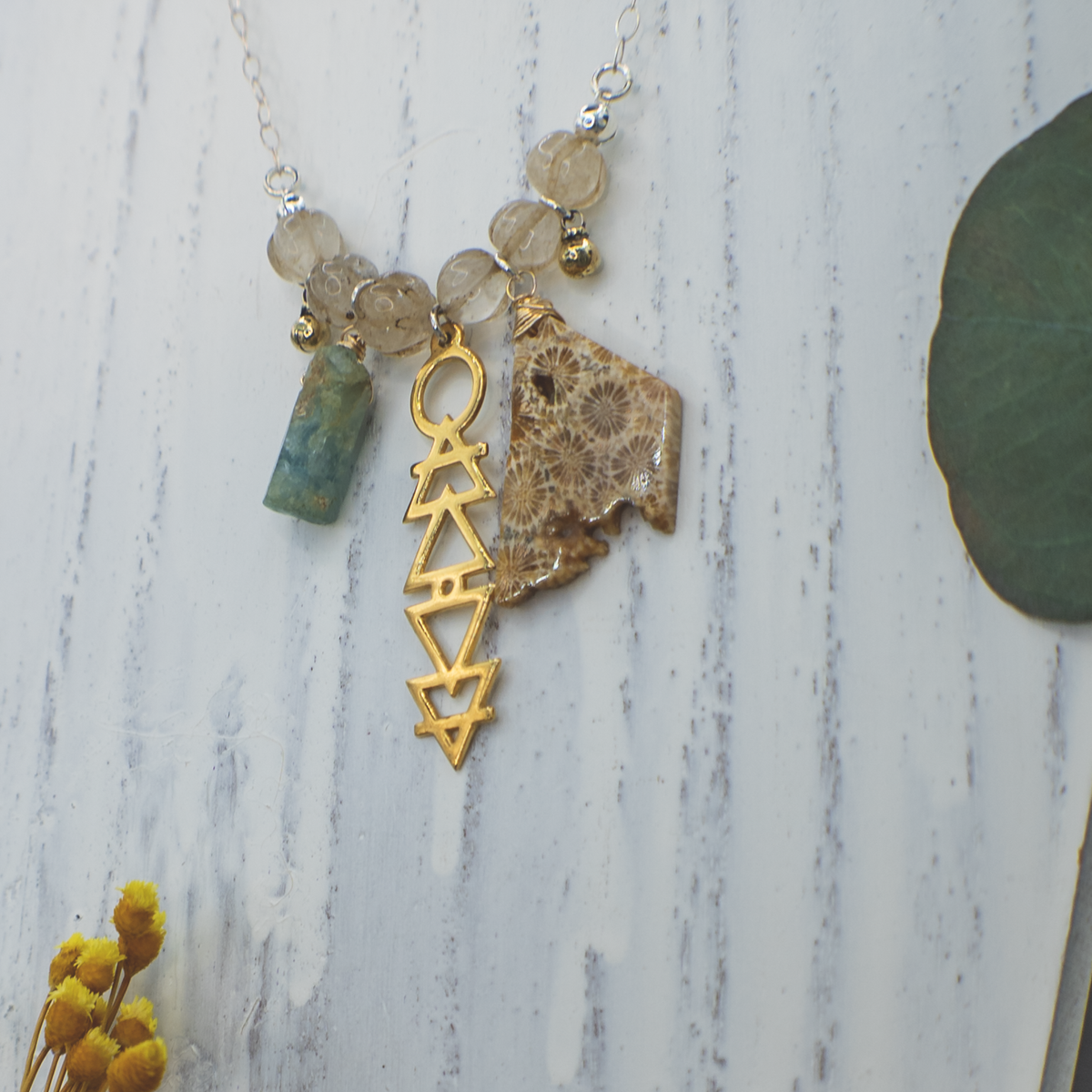 Salt & Sea Assemblage Necklace II
