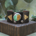 Rustic Turquoise Cuff
